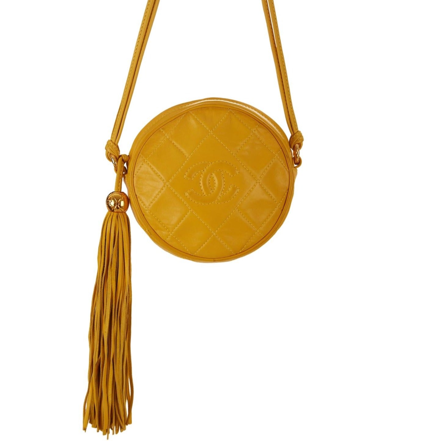 Chanel Mini Round Tassel Shoulder Bag