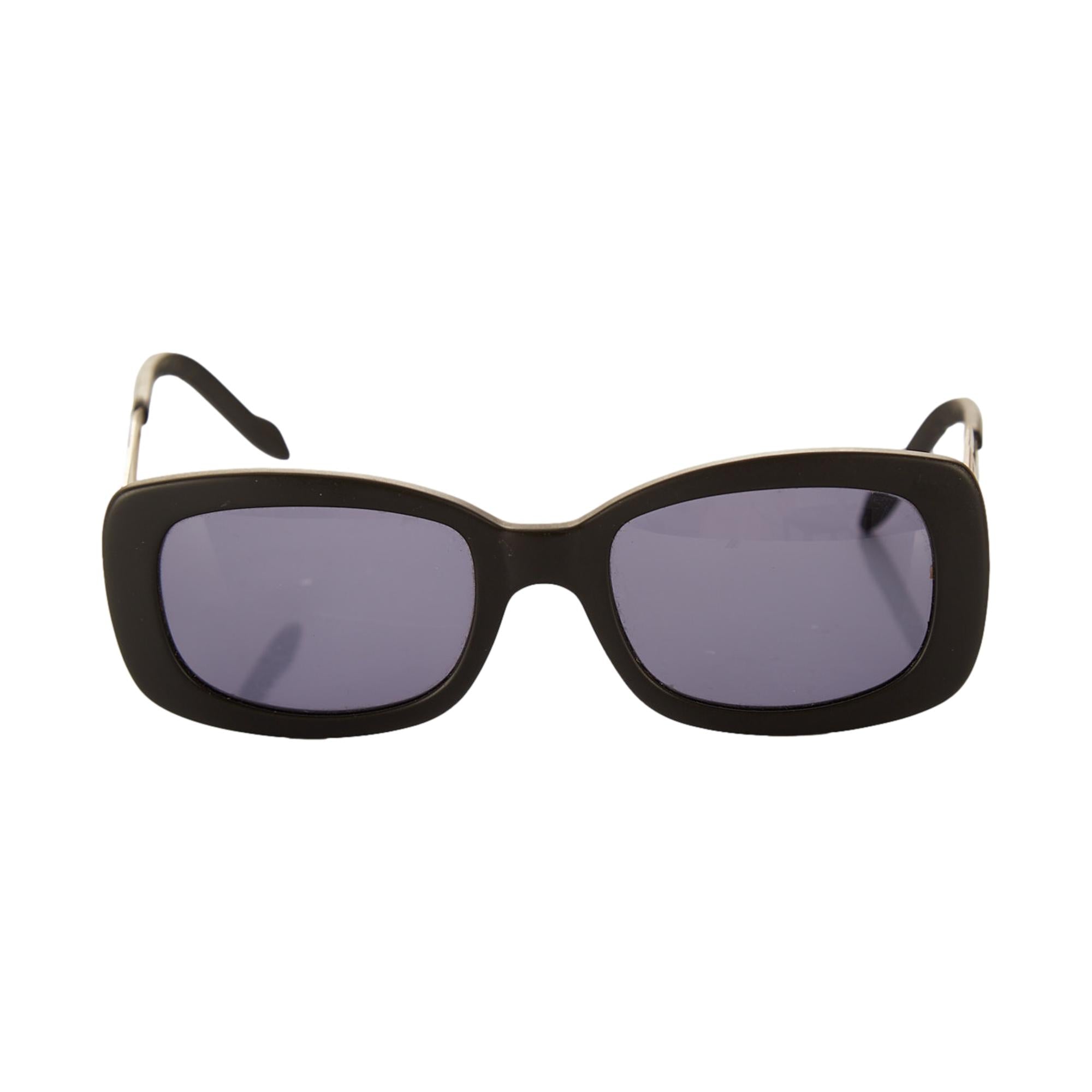 Chanel Black Cambon Sunglasses