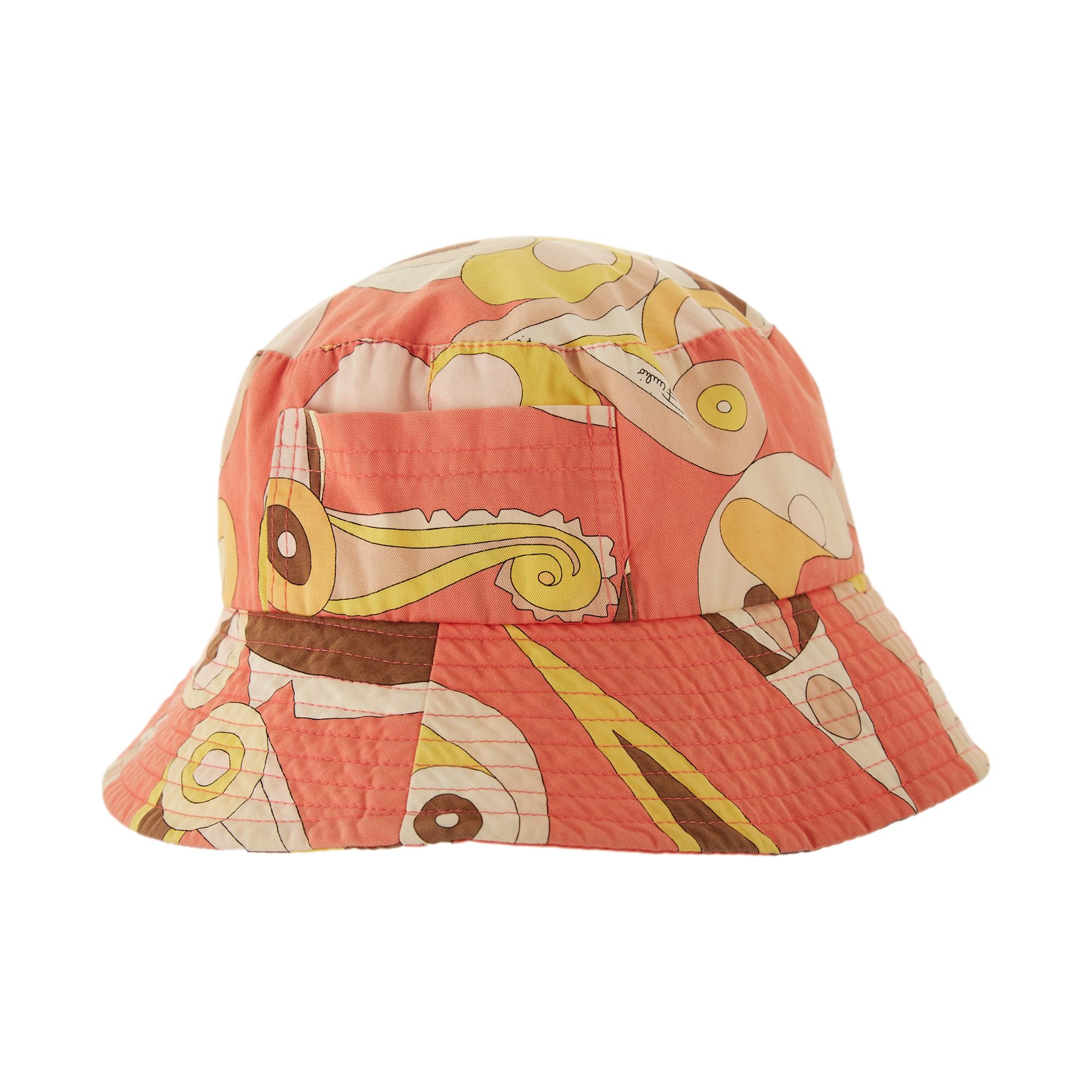 Pucci Coral Print Bucket Hat