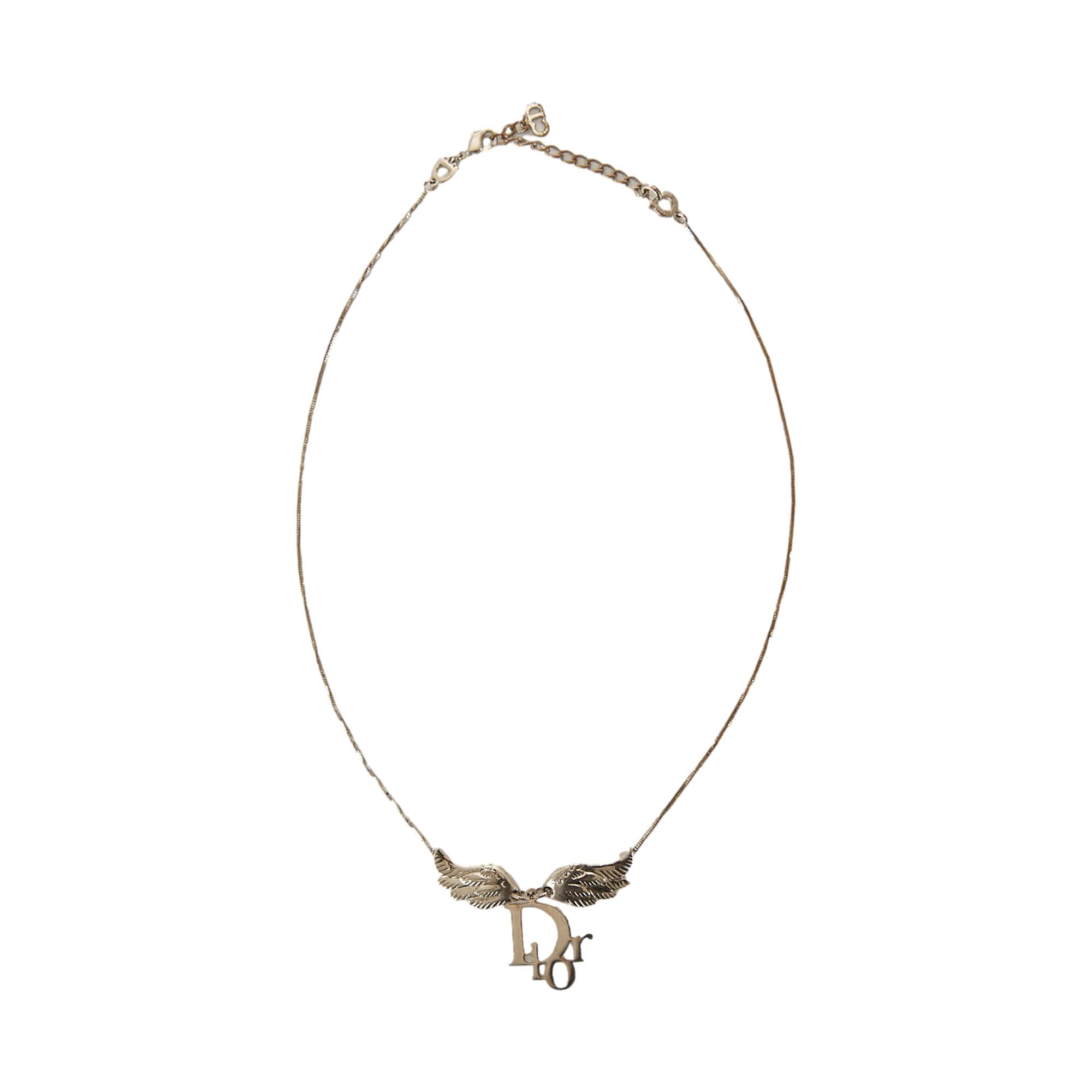 Dior angel wing necklace Clearance