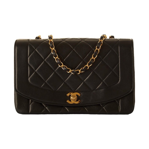 Chanel Black Diana Flap Bag – Treasures of NYC