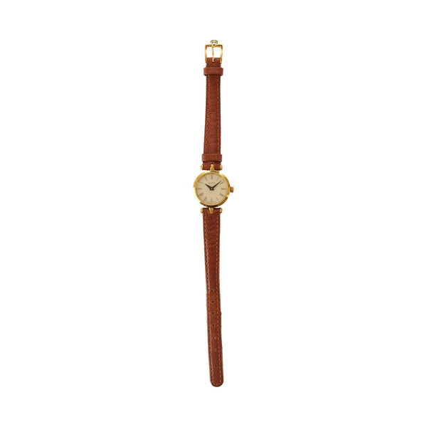 Gucci Brown Leather Watch