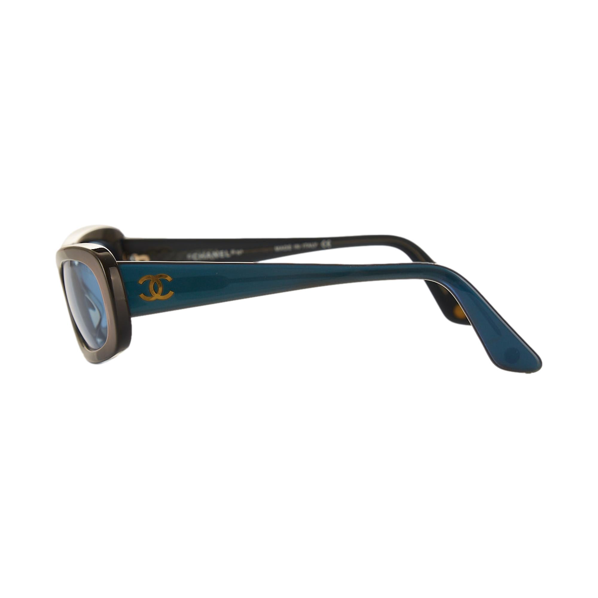 Chanel Iridescent Logo Sunglasses