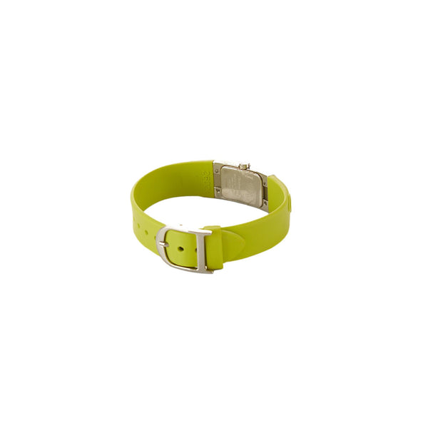 Dior Green Silicone Logo Watch