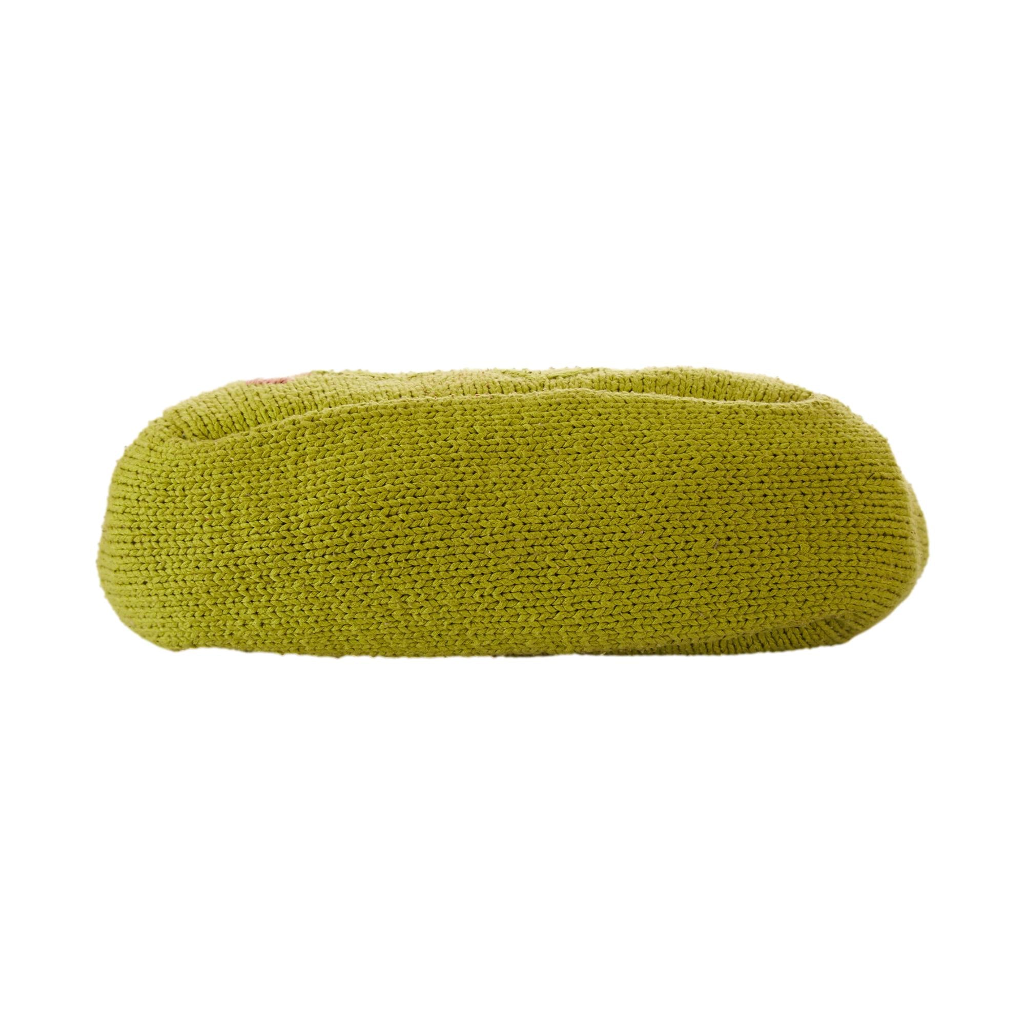 Fendi Green Floral Crochet Jumbo Shoulder Bag – Treasures of NYC