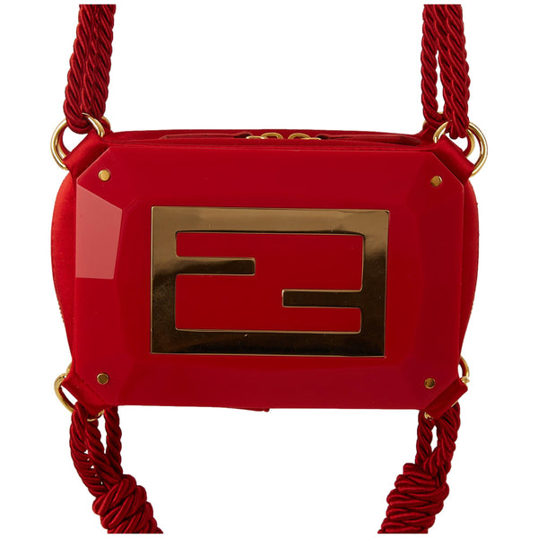 Fendi Red Mini Tassel Bag
