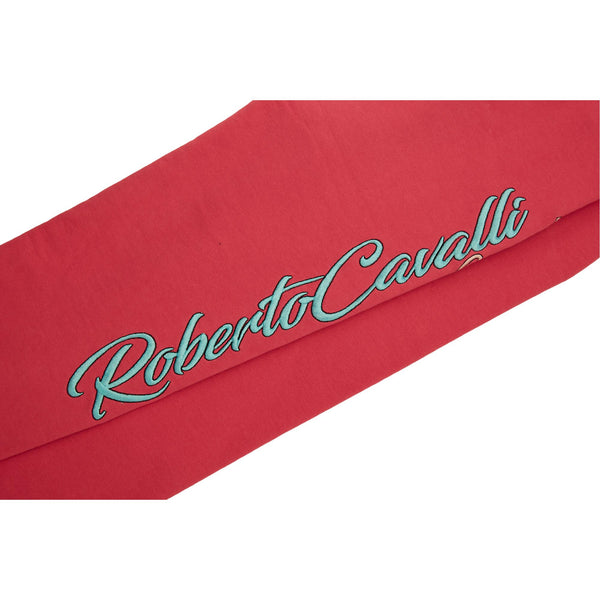 Roberto Cavalli Pink Logo Pants