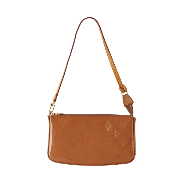 Louis Vuitton Tan Vernis Monogram Shoulder Bag – Treasures  display picture 3