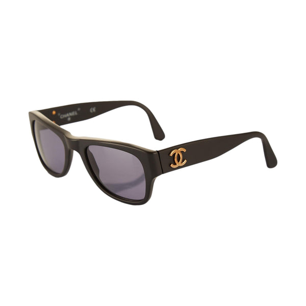 Chanel Matte Black Sunglasses