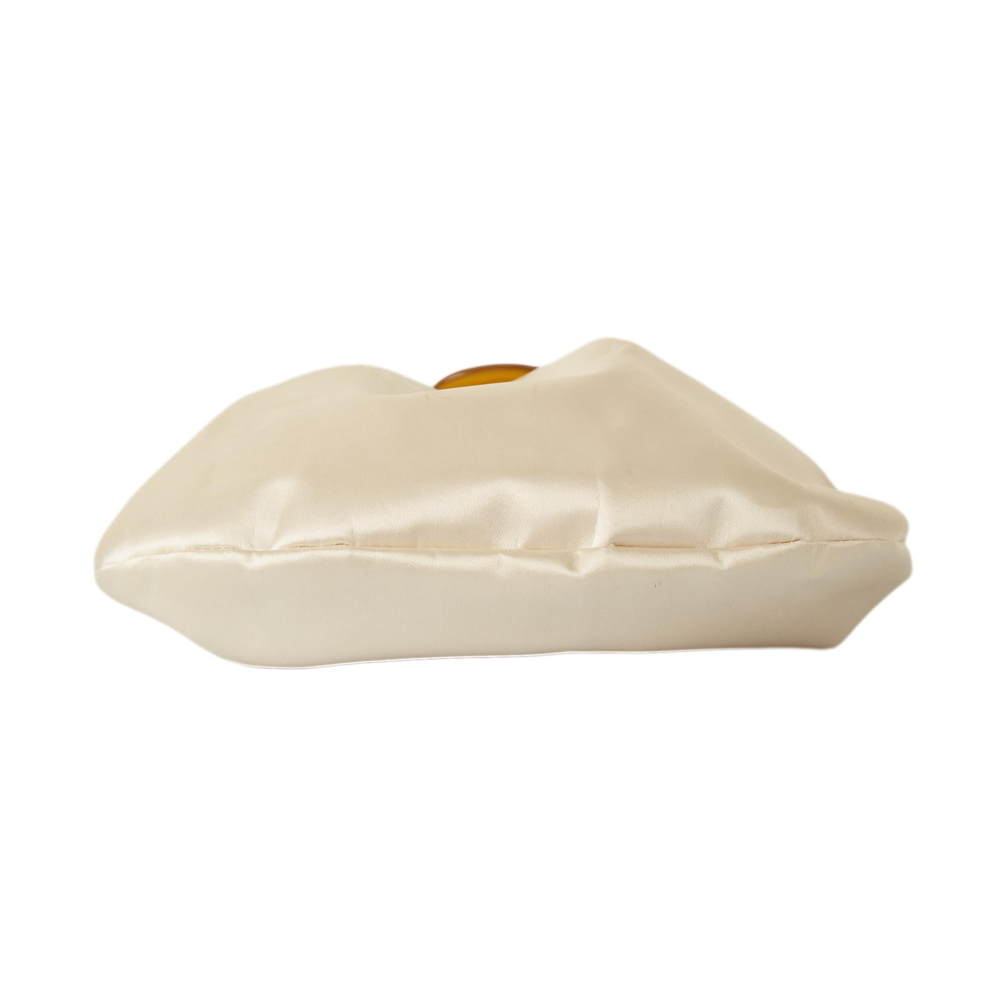 Vivienne Westwood White Satin Top Handle Bag – Treasures of NYC