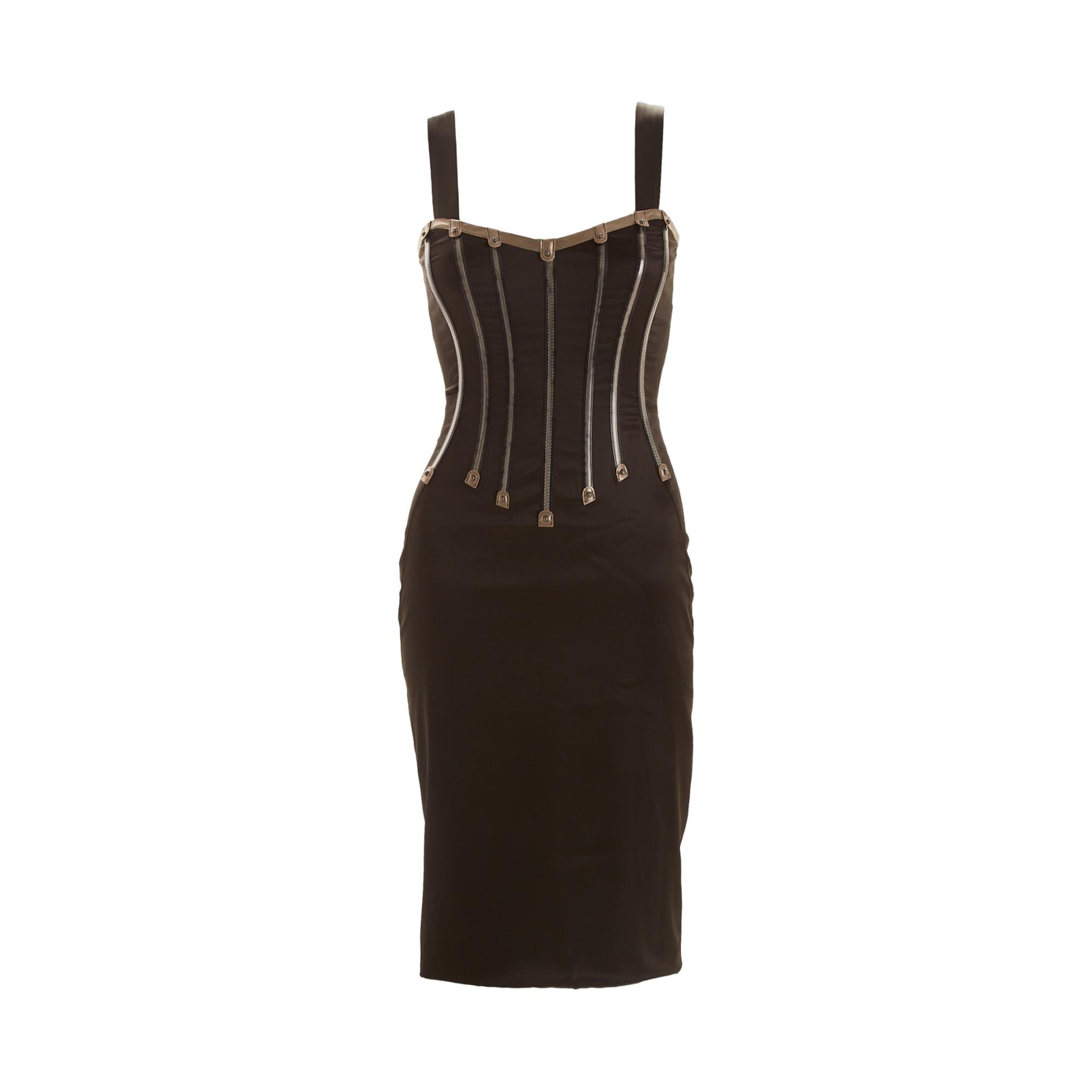 Dolce & Gabbana Black Corset Dress – Treasures of NYC Dolce & Gabbana Black Corset Dress – Treasures of NYC