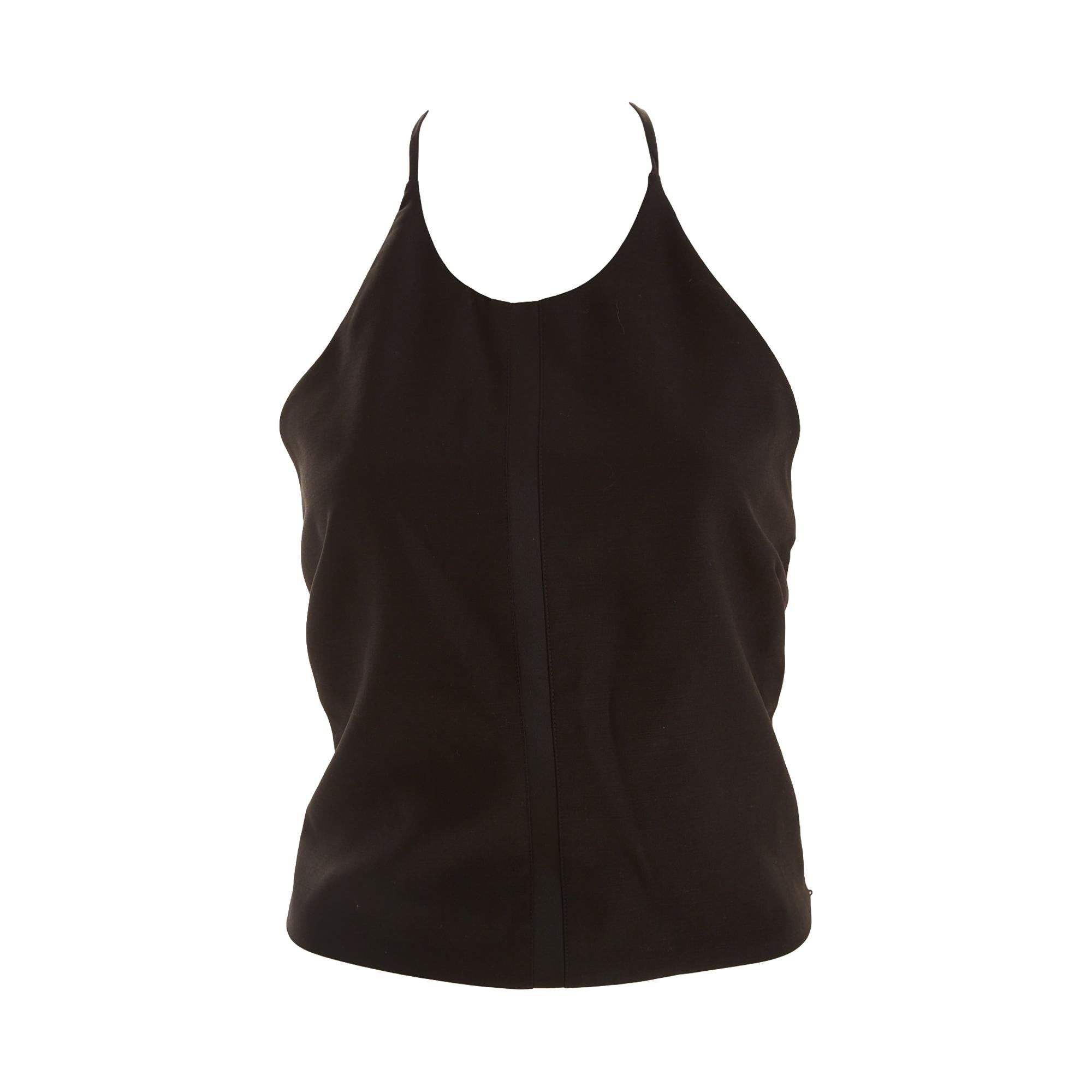 Gucci Black Halter Top