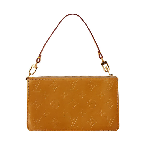 Louis Vuitton Yellow Monogram Vernis Mini Shoulder Bag