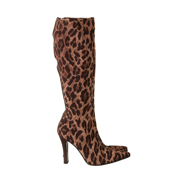 Dolce & Gabbana Cheetah Print Boots
