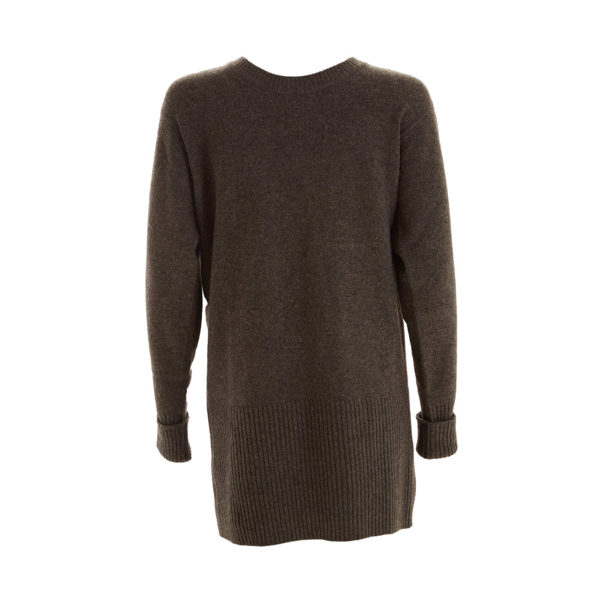 CHANEL Cardigan カーディガン アンサンブル ダークブラウン 13A RUNWAY CHANEL MULTICOLOR WOOL CARDIGAN SWEATER 36 | eBay