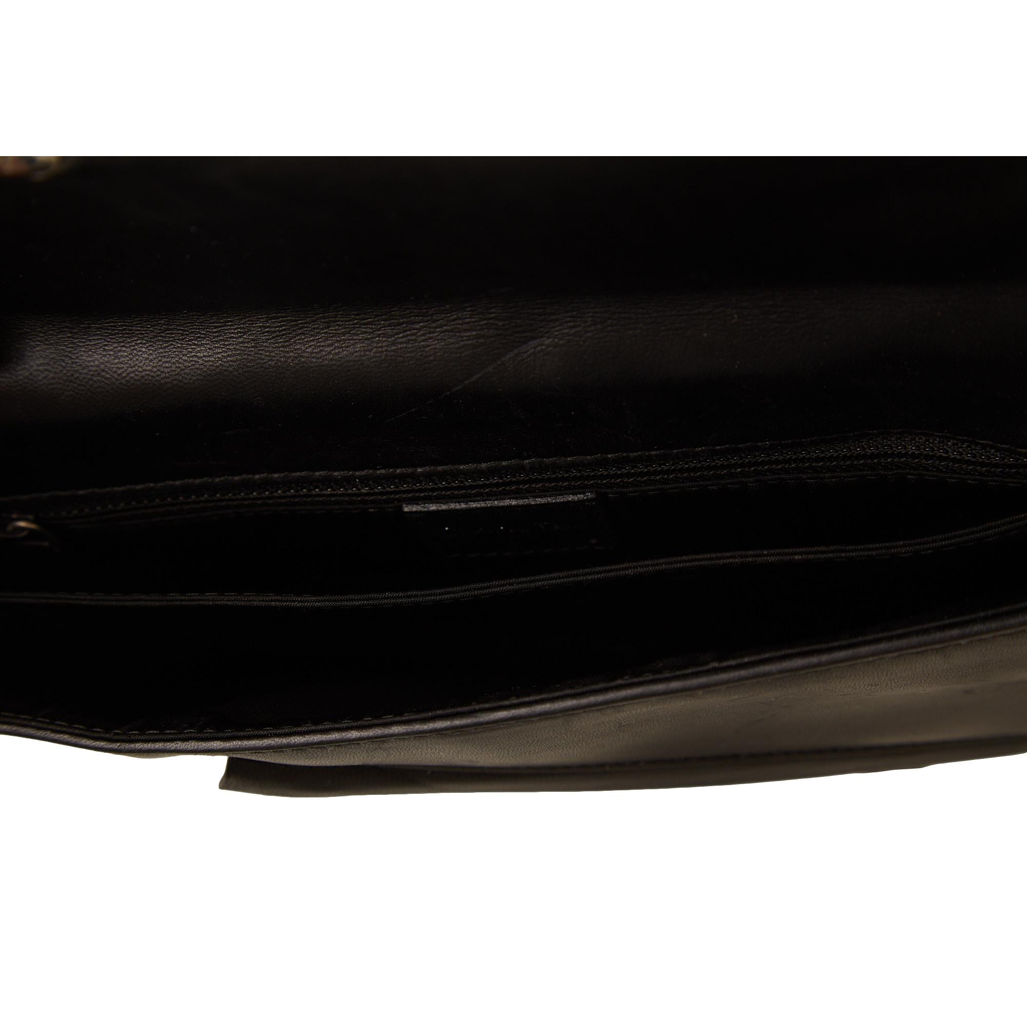 Dior Black Cadillac Saddle Bag