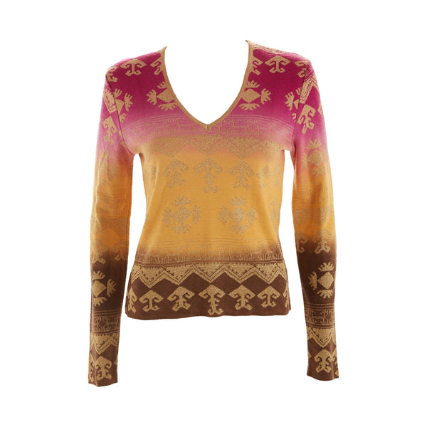 Dior Multicolor Print Sweater