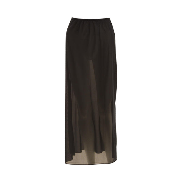 Jean Paul Gaultier Black Slip Skirt