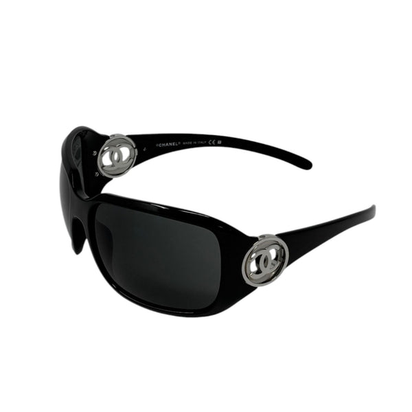 Chanel Black Oversized Sunglasses