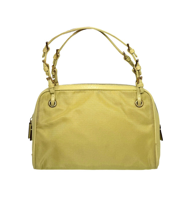 Prada Yellow Mini Nylon Bag