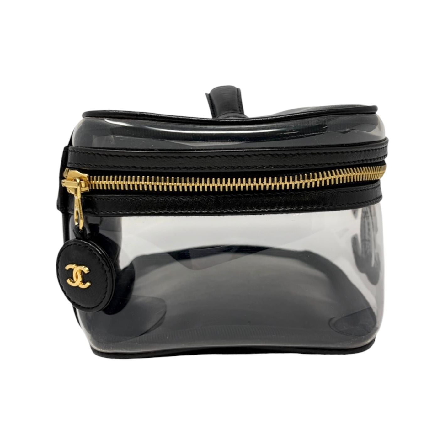 Chanel Black Transparent Vanity Bag