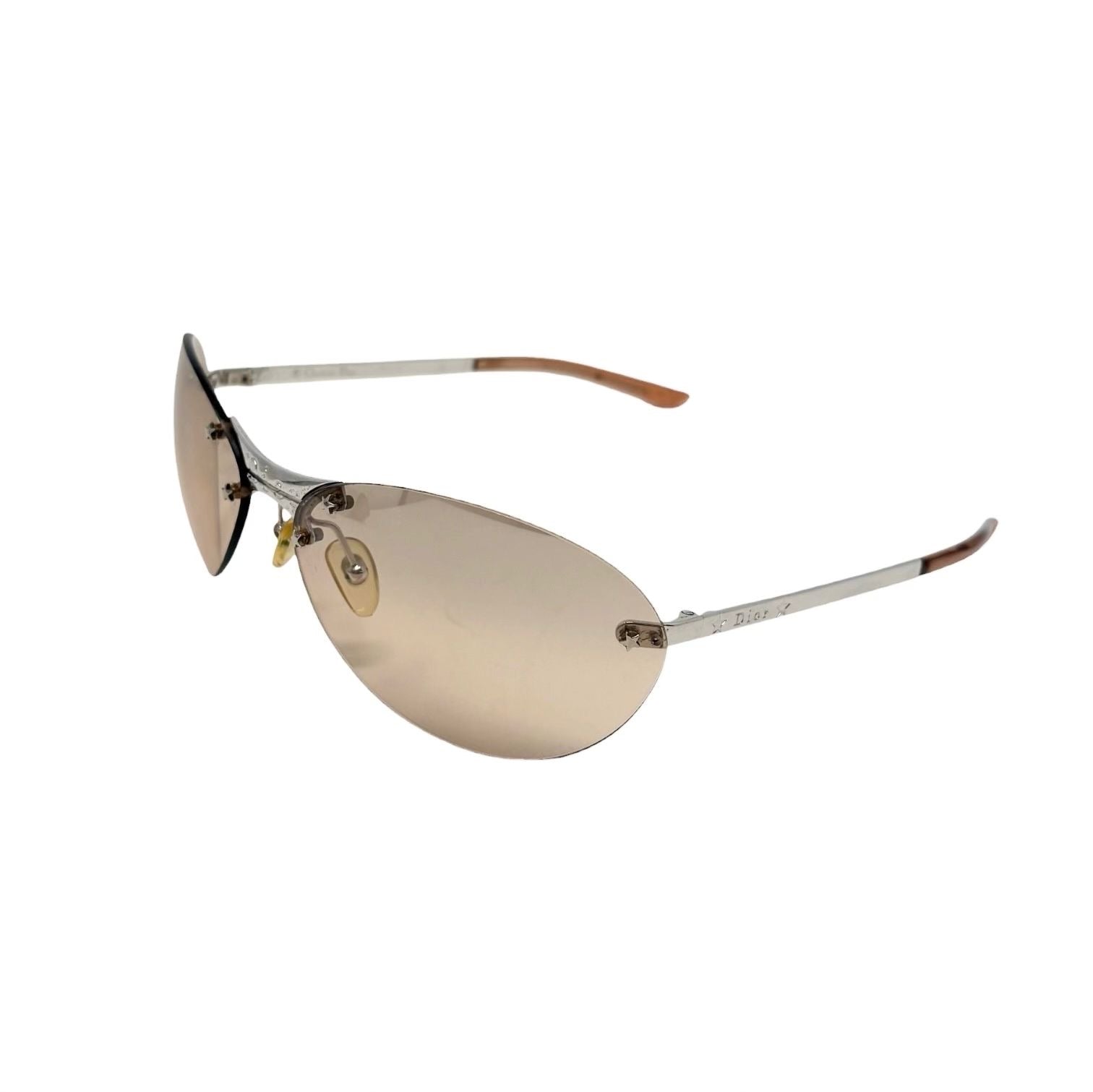 Dior Tan Center Logo Sunglasses