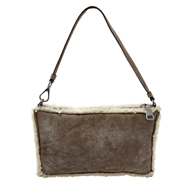 Prada Sherpa Logo Shoulder Bag