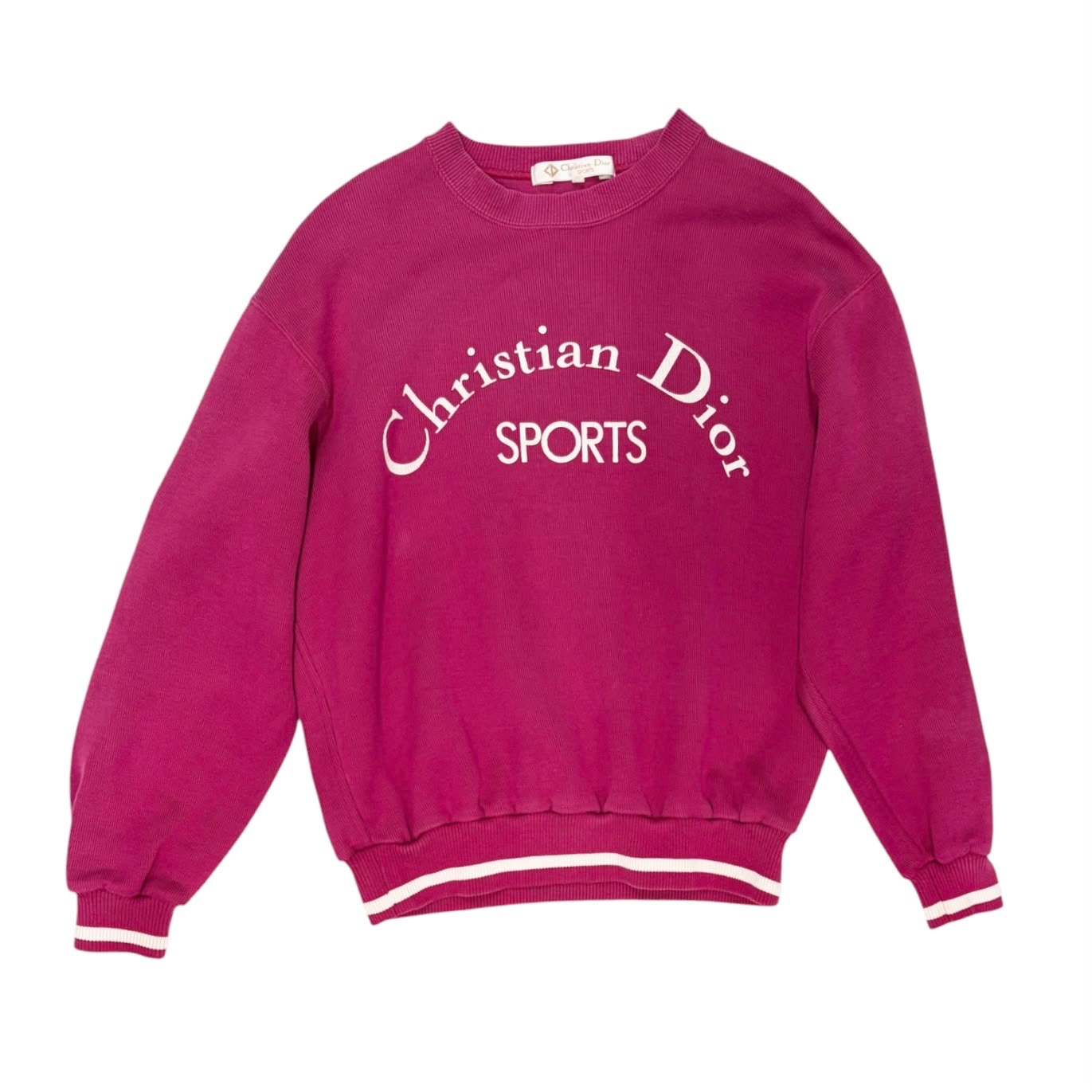 Dior Sports Pink Logo Sweatshirt