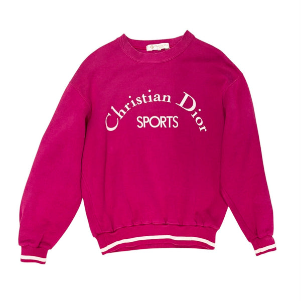 Dior Sports Pink Logo Sweatshirt