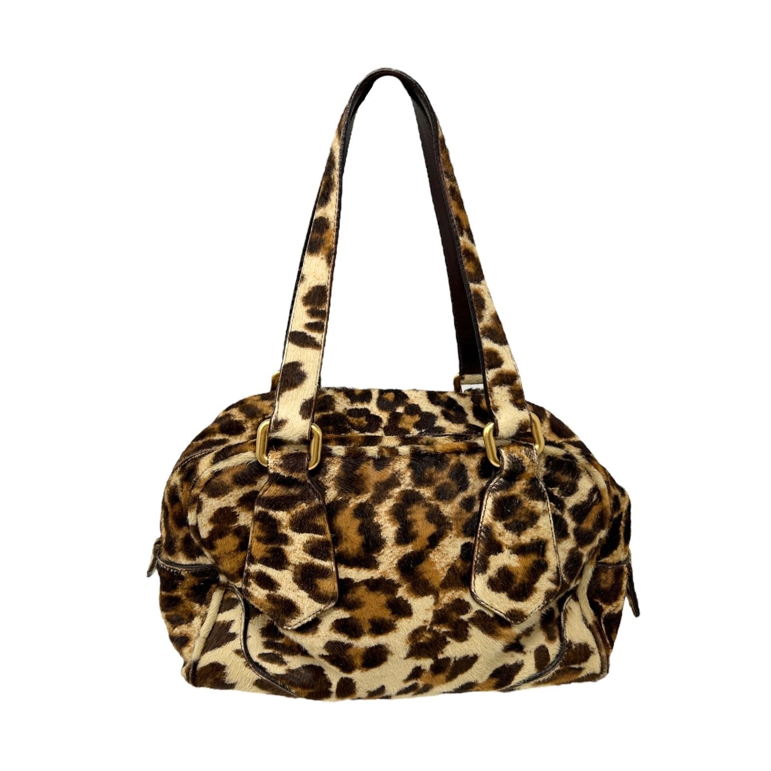 Prada Cheetah Print Shoulder Bag