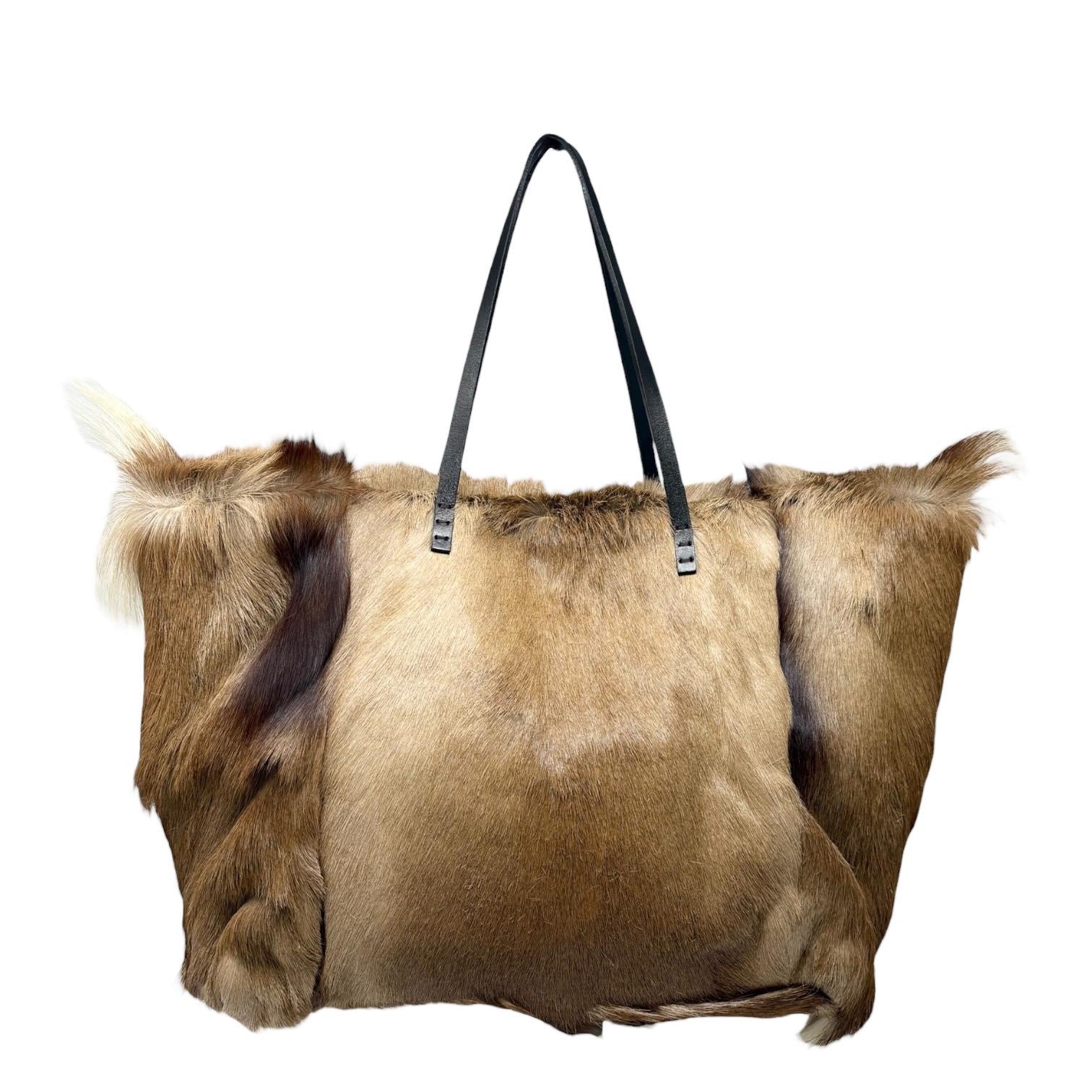 Fendi Fur Shoulder Tote