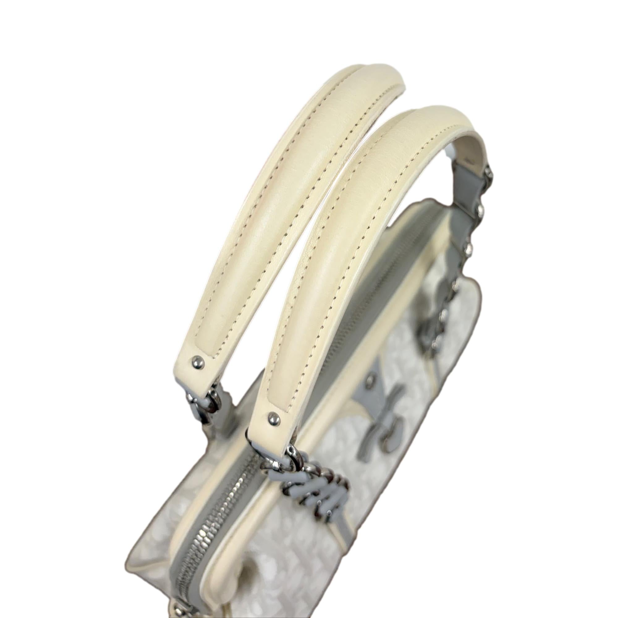 Dior White Romantique Small Shoulder Bag
