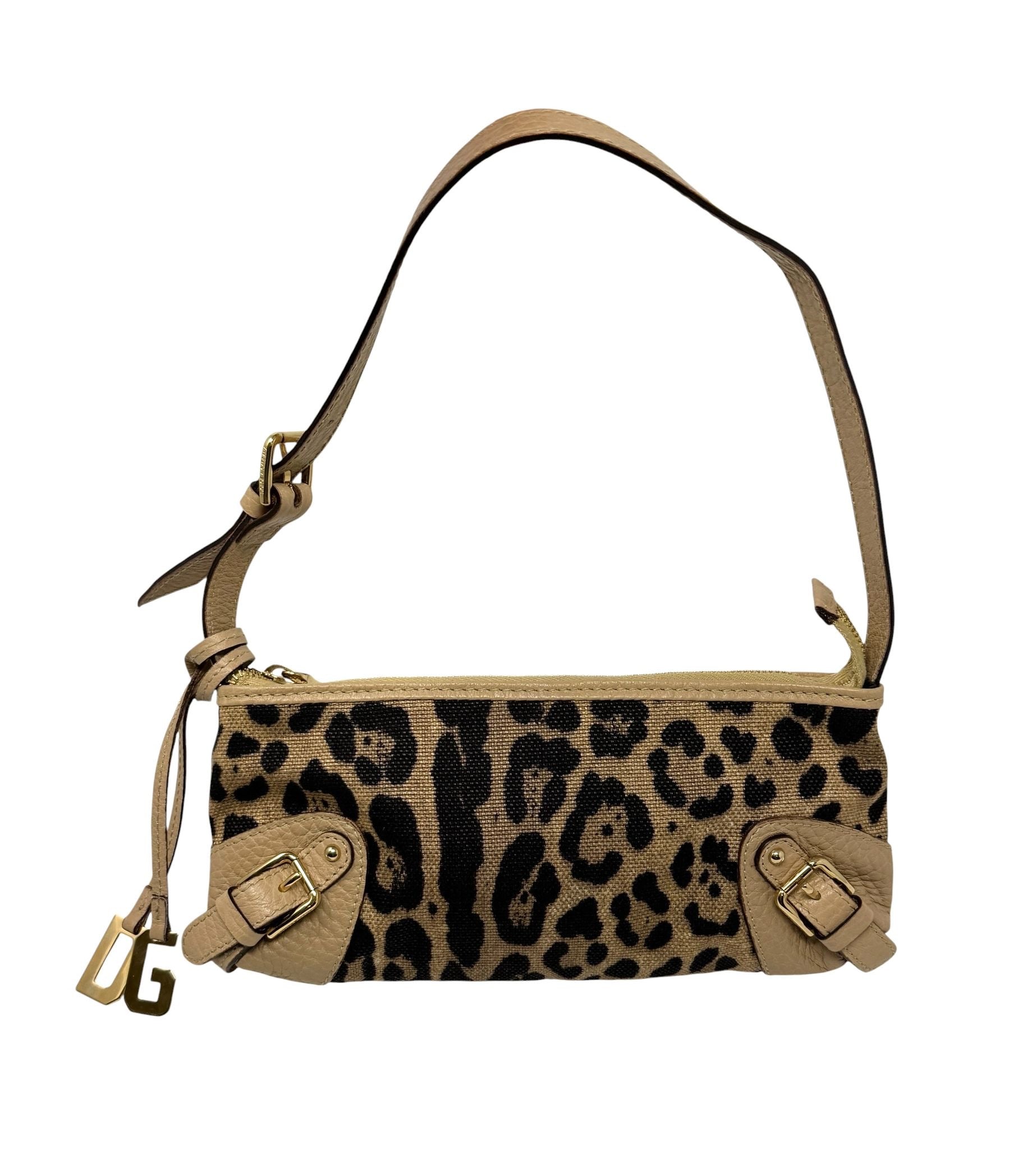 Dolce & Gabbana Cheetah Print Shoulder Bag