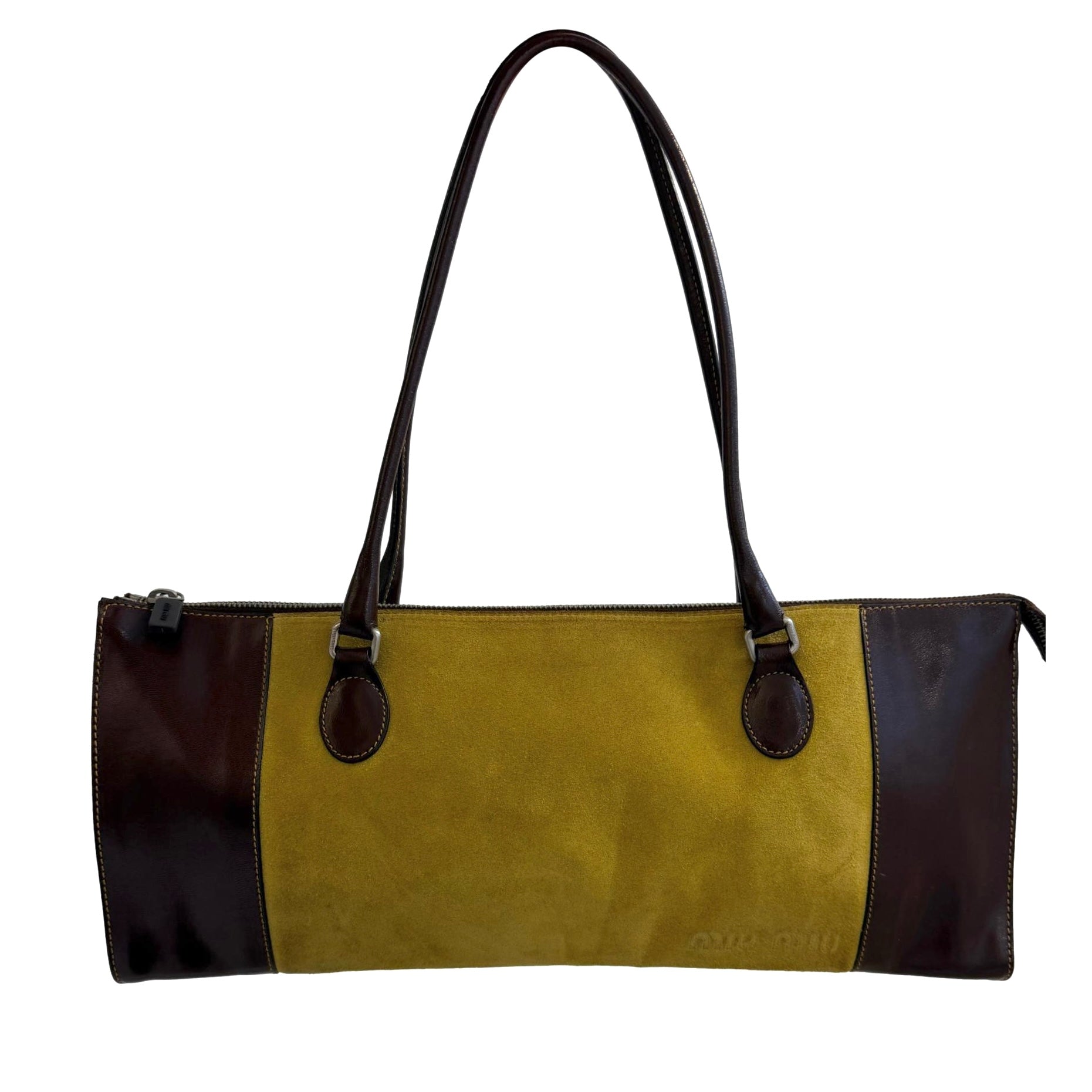 Miu Miu Suede Shoulder Bag