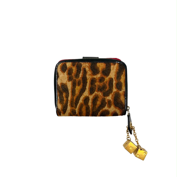 Dior Gambler Cheetah Wallet