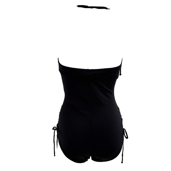 YSL Black Tie Logo One Piece