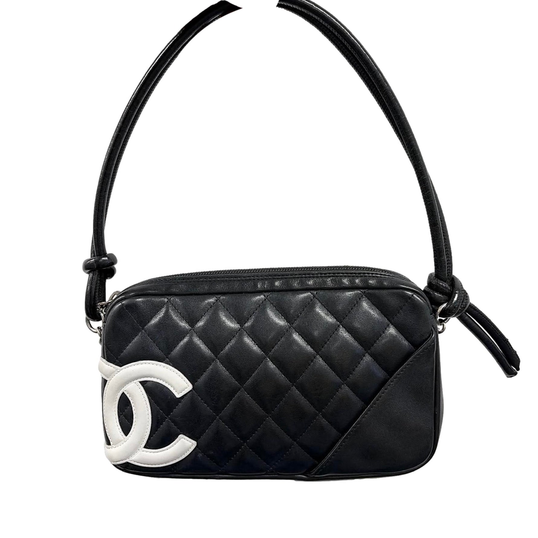 Chanel Black Quilted Cambon Shoulder Bag