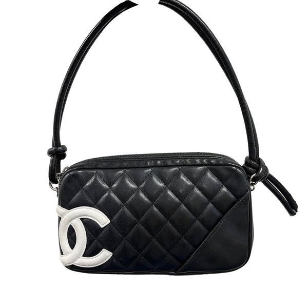 Chanel Black Quilted Cambon Shoulder Bag