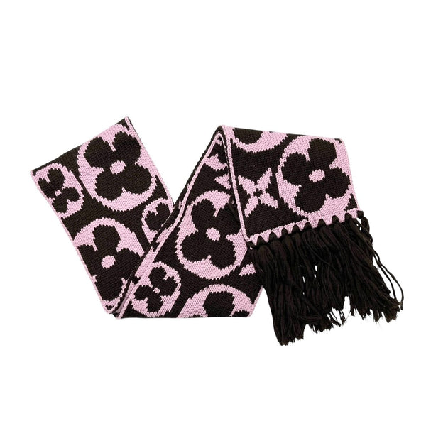 Louis Vuitton Jumbo Logo Wool Scarf