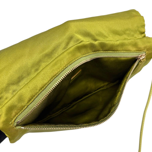 Prada Lime Green Sequin Mini Bag