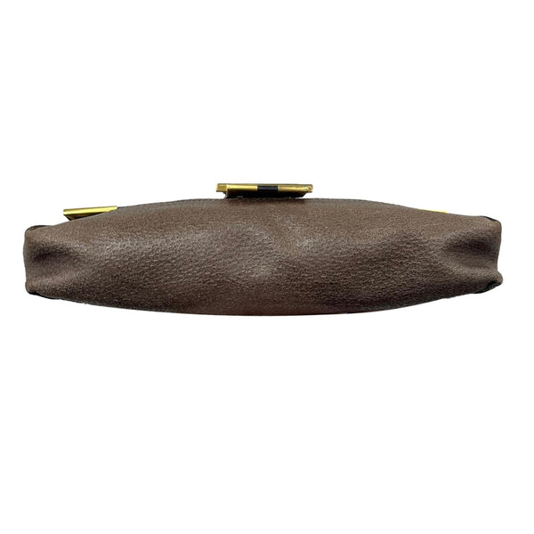 Fendi Gunmetal 2way Framed Baguette