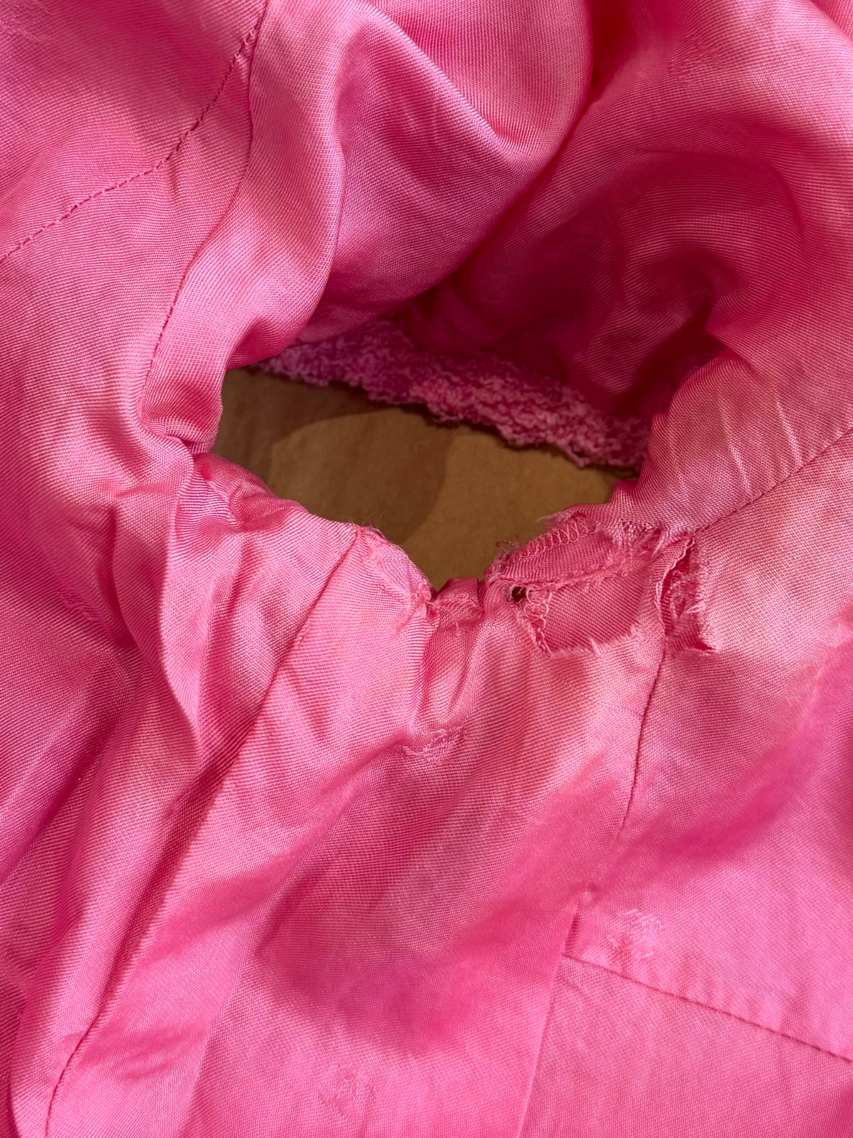 Chanel Pink Tweed Zip Jacket