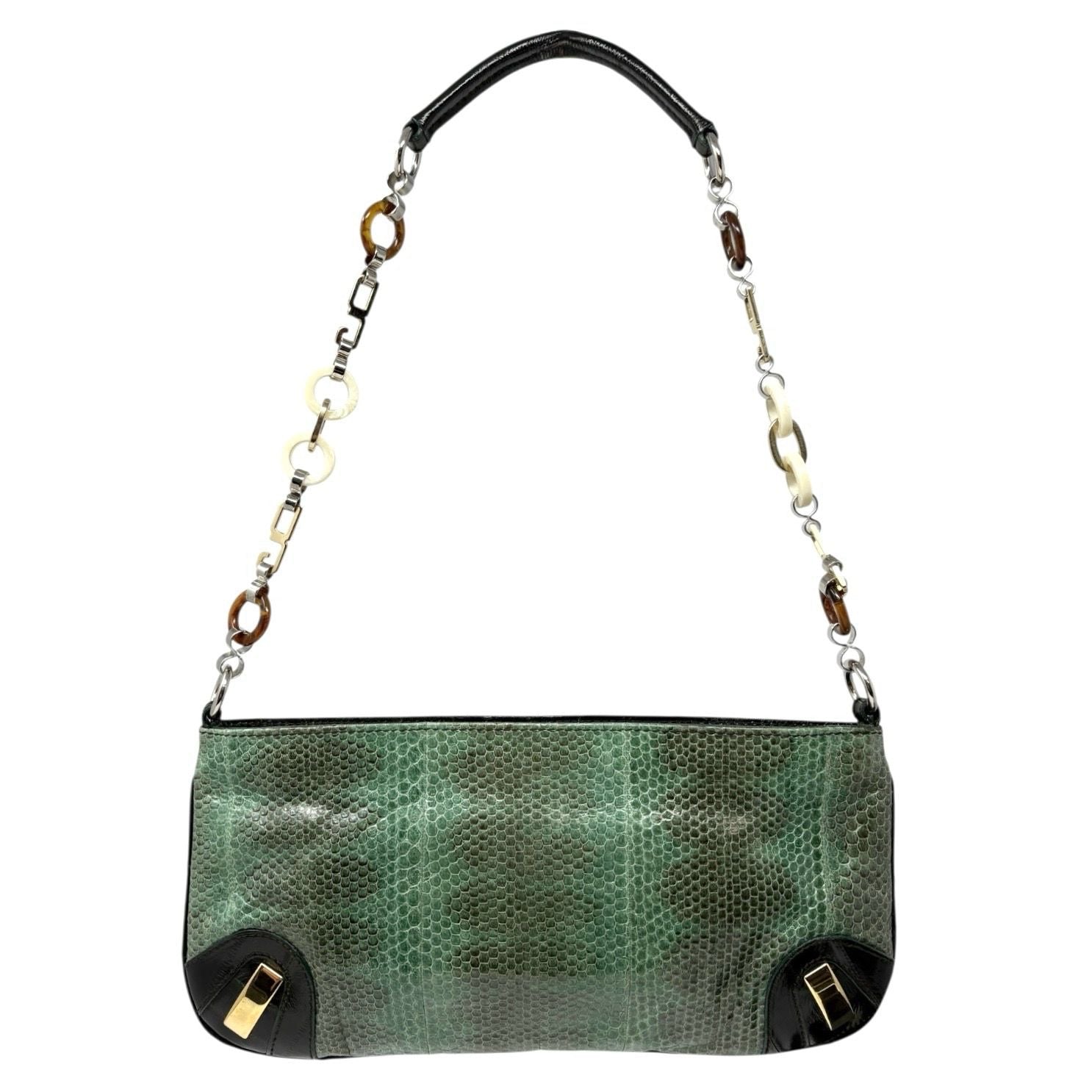 Dolce & Gabbana Green Mini Shoulder Bag