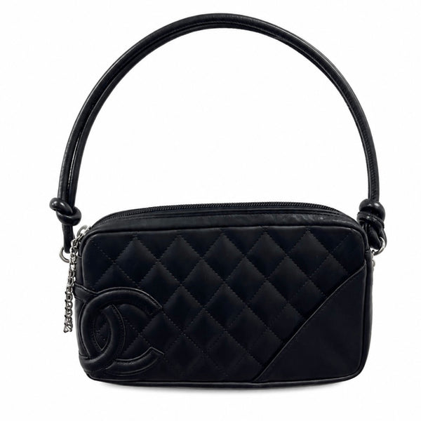 Chanel Black Quilted Cambon Shoulder Bag