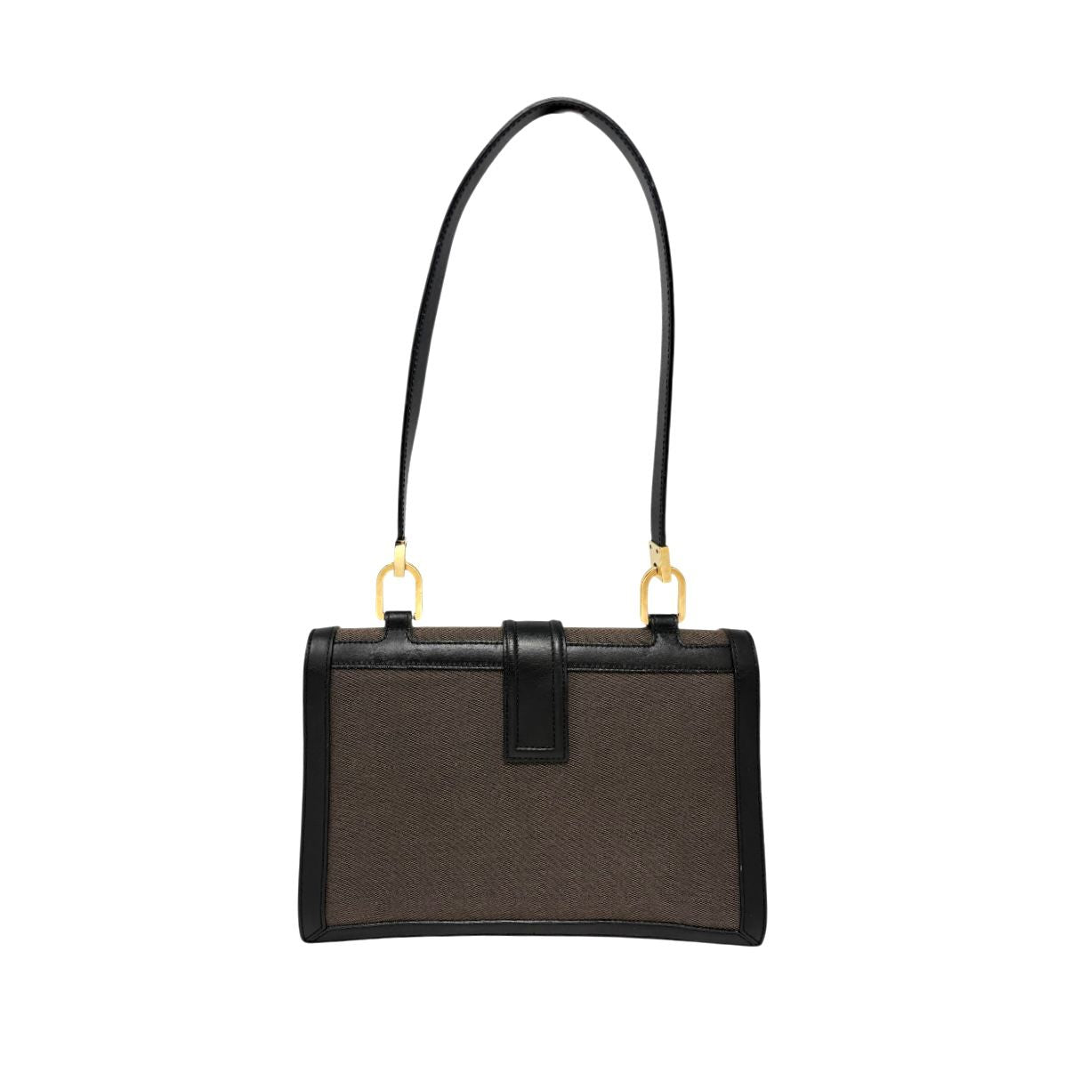 Gucci Black Canvas Shoulder Bag