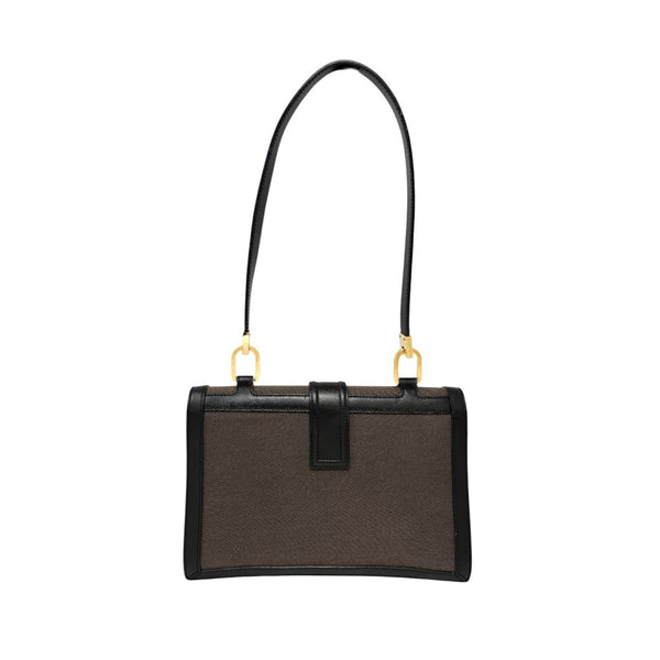 Gucci Black Canvas Shoulder Bag