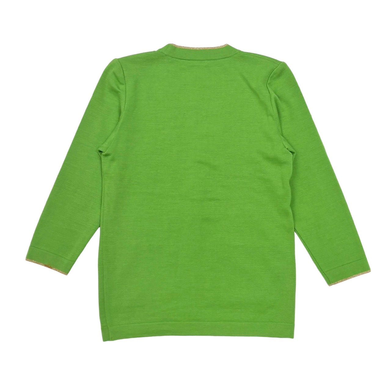 YSL Green Logo Sweater