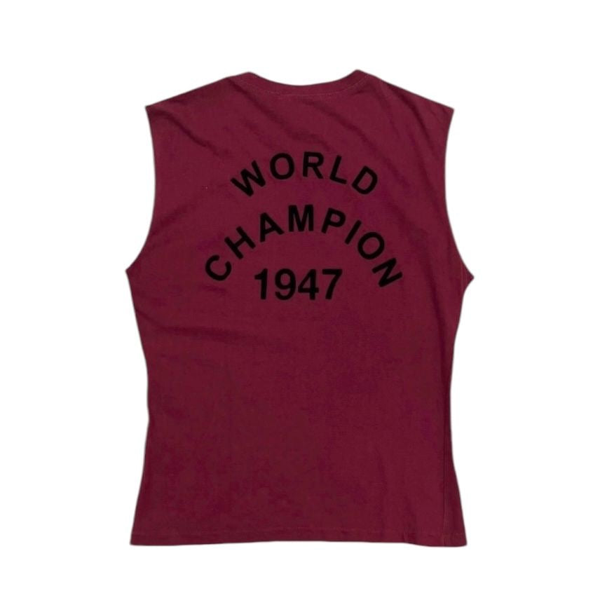 Dior J'Adore Burgundy Logo Tank