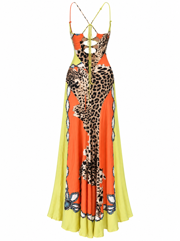 Roberto Cavalli Cheetah Print Dress