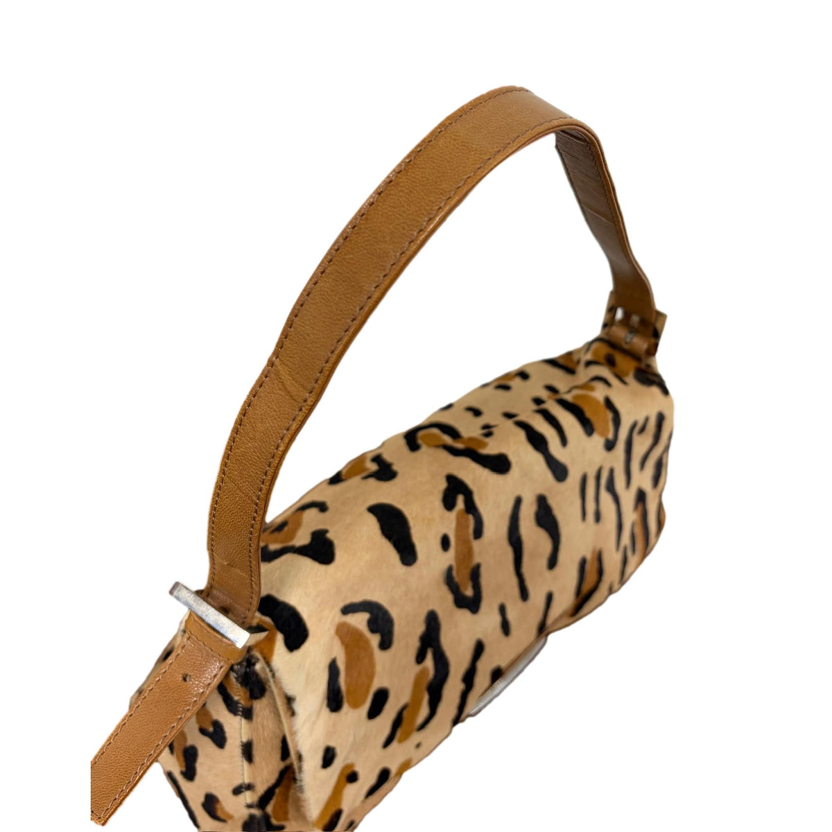 Fendi Cheetah Print Mama Baguette Bag